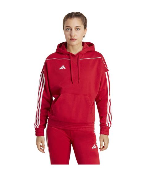 adidas hoody damen rot